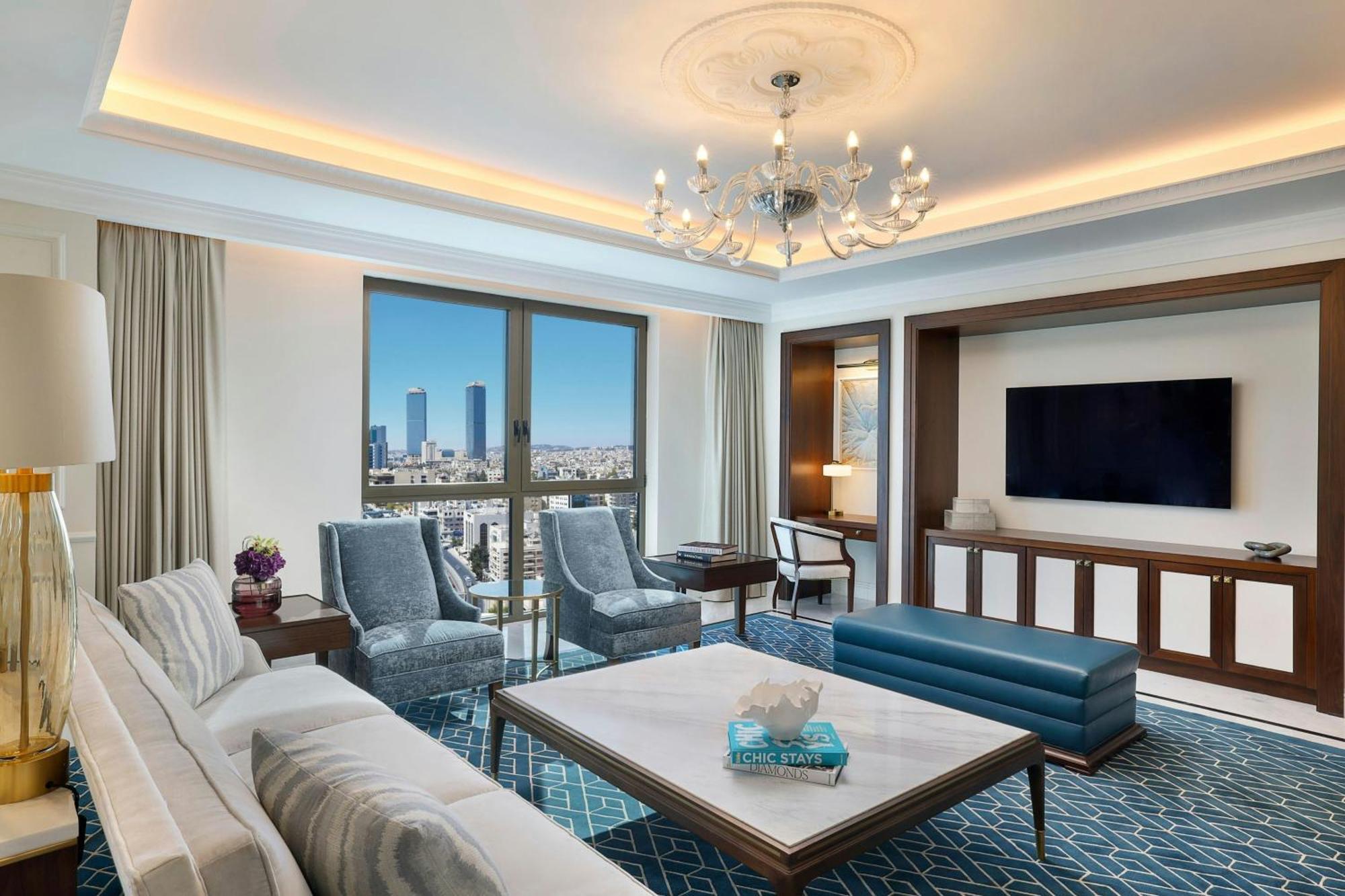 Hotel The Ritz-Carlton, Amman Exterior foto A suite at the hotel
