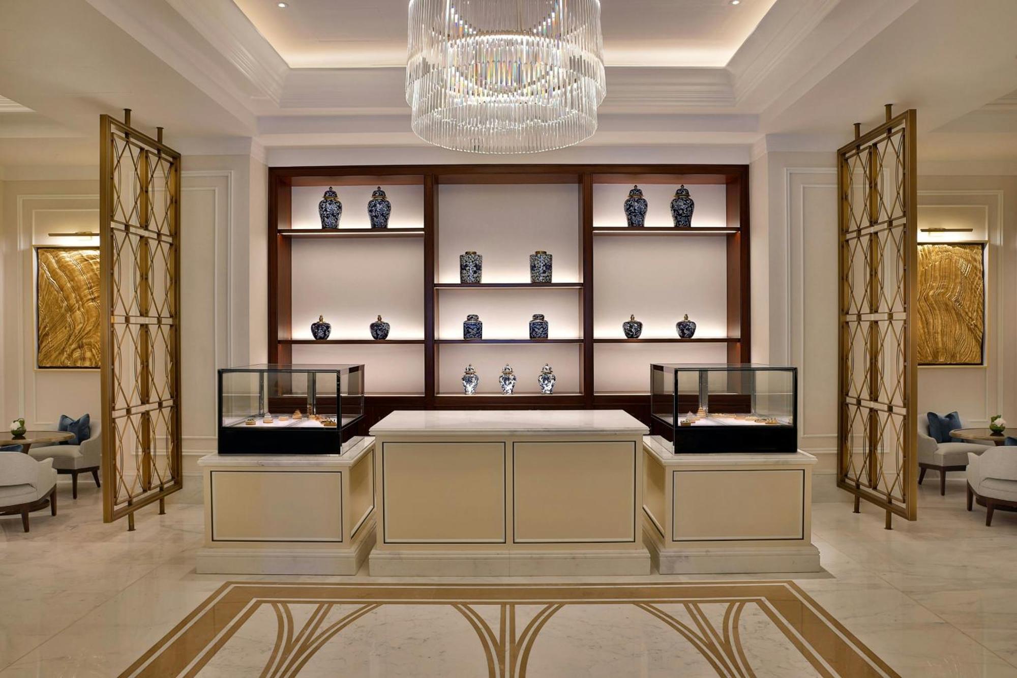 Hotel The Ritz-Carlton, Amman Exterior foto The lobby of the hotel
