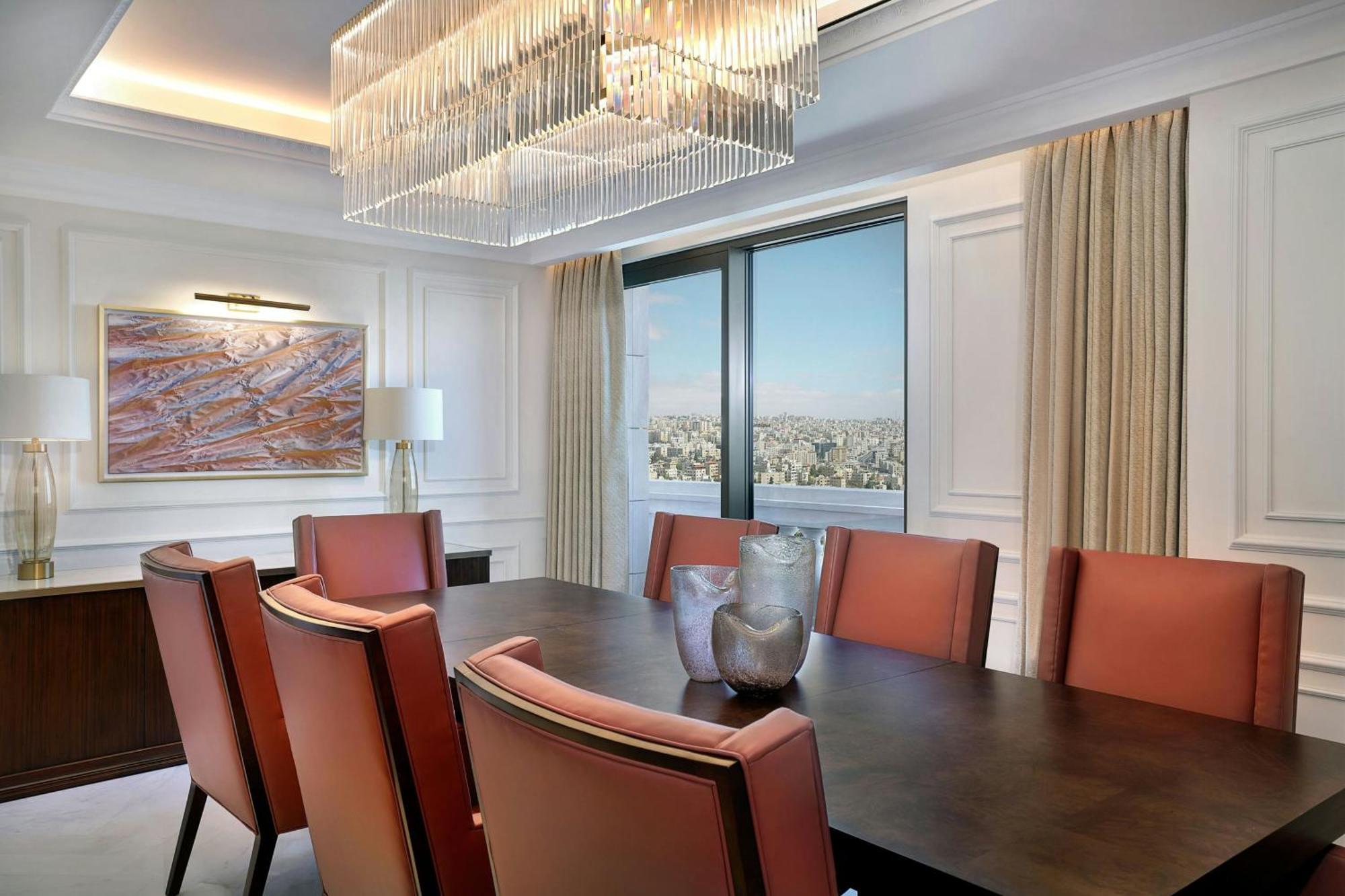 Hotel The Ritz-Carlton, Amman Exterior foto The dining room