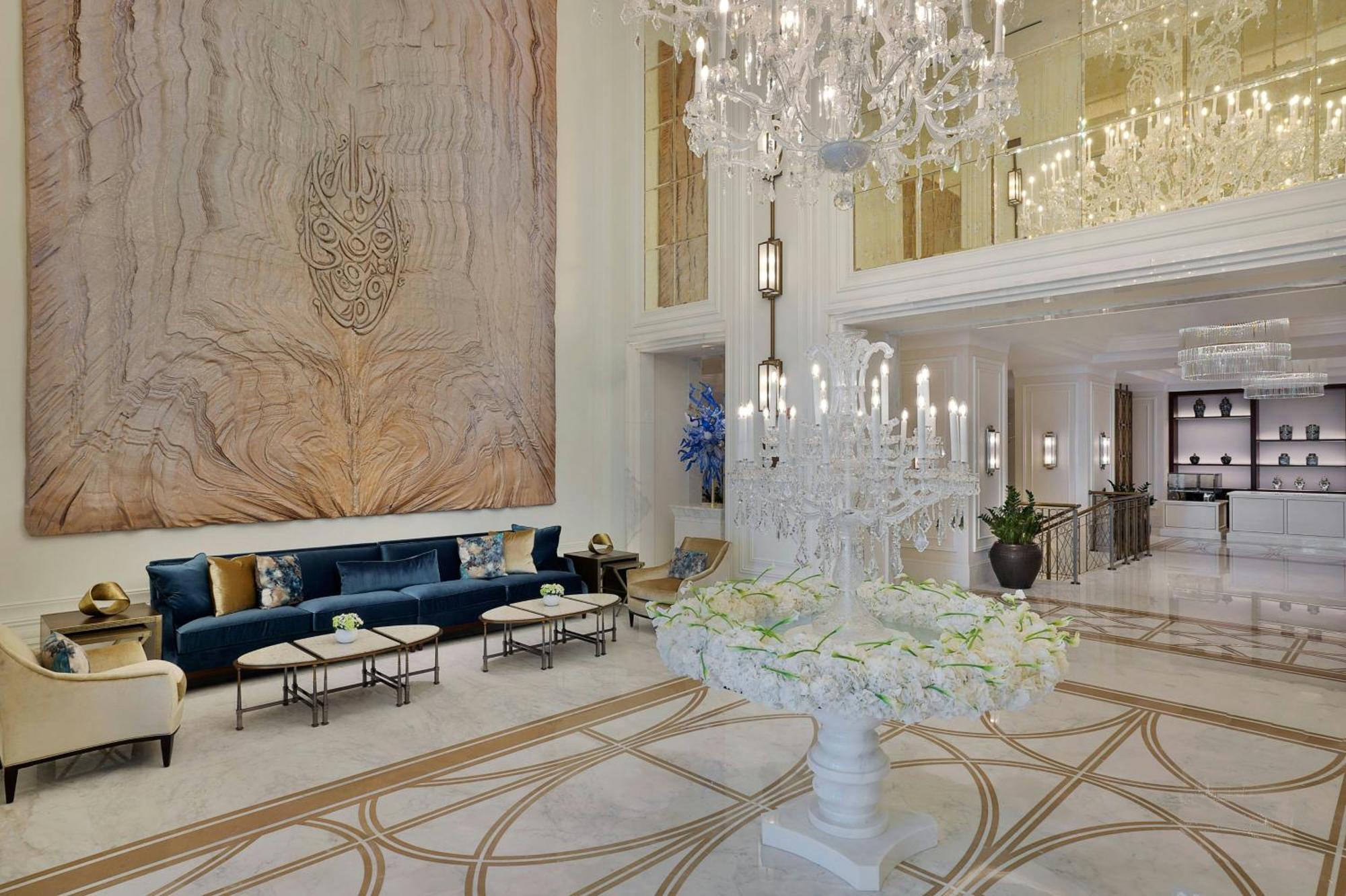 Hotel The Ritz-Carlton, Amman Exterior foto The lobby of the hotel